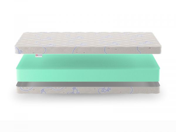 Детский матрас Denwir BABY SPRINGLESS ECO FOAM 14 (БЭЙБИ&nbsp;СПРИНГЛЕСС&nbsp;ЭКО&nbsp;ФОАМ&nbsp;14)